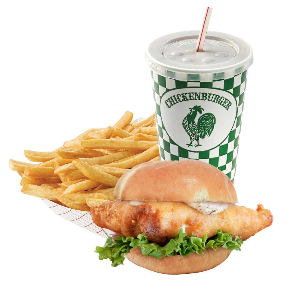 CB HADDOCK BURGER COMBO